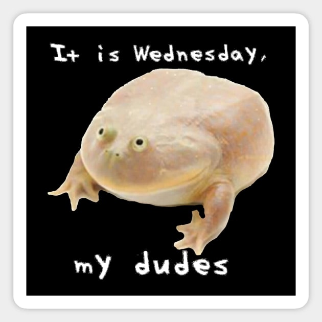 It is Wednesday my Dudes Magnet by swiftscuba